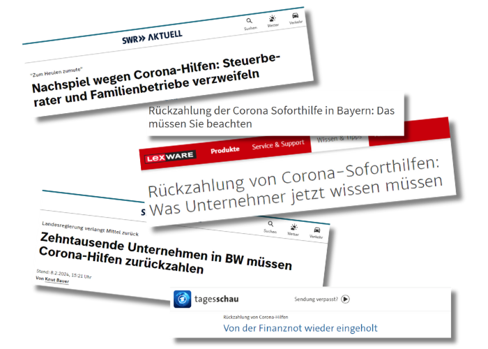 Artikel corona rückzahlung